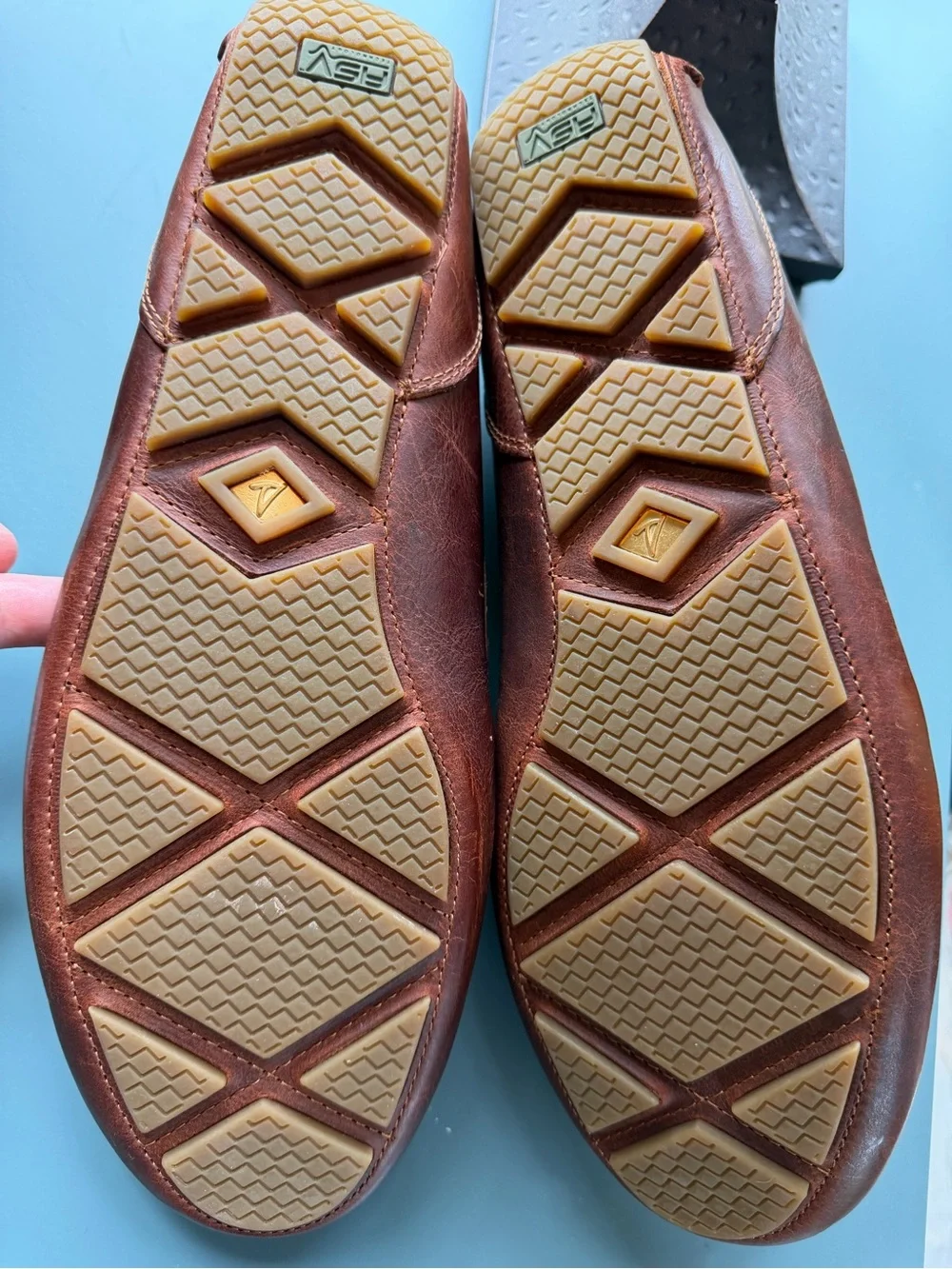 Sperry Gold Cup Men's Brown Leather Penny Loafers - Classic Slip-On Dress Casual